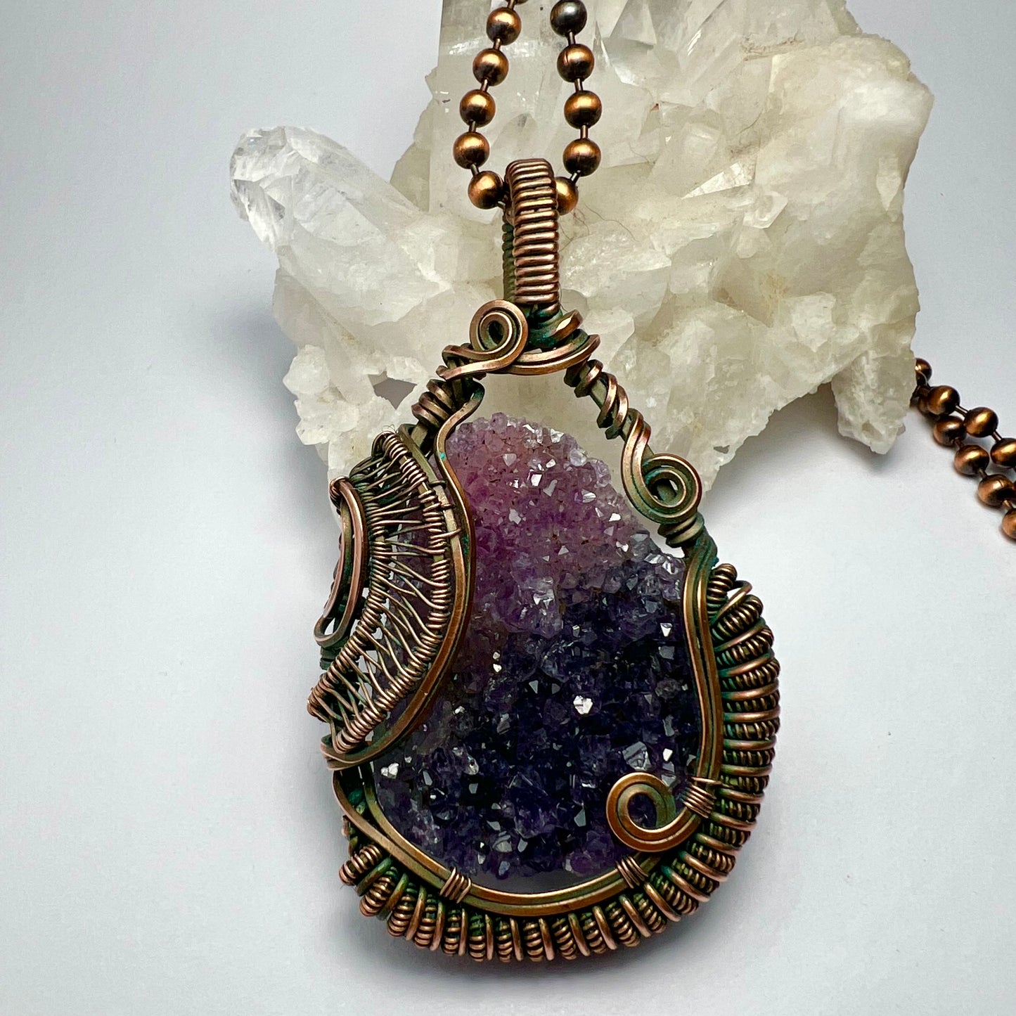Amethyst and Copper